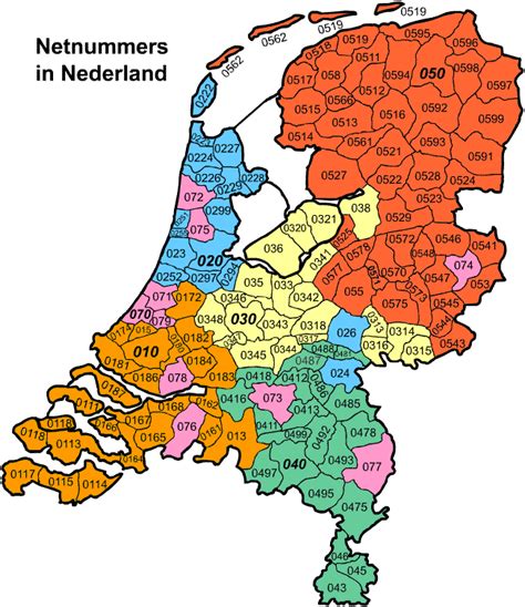 landnummer uit nederland.